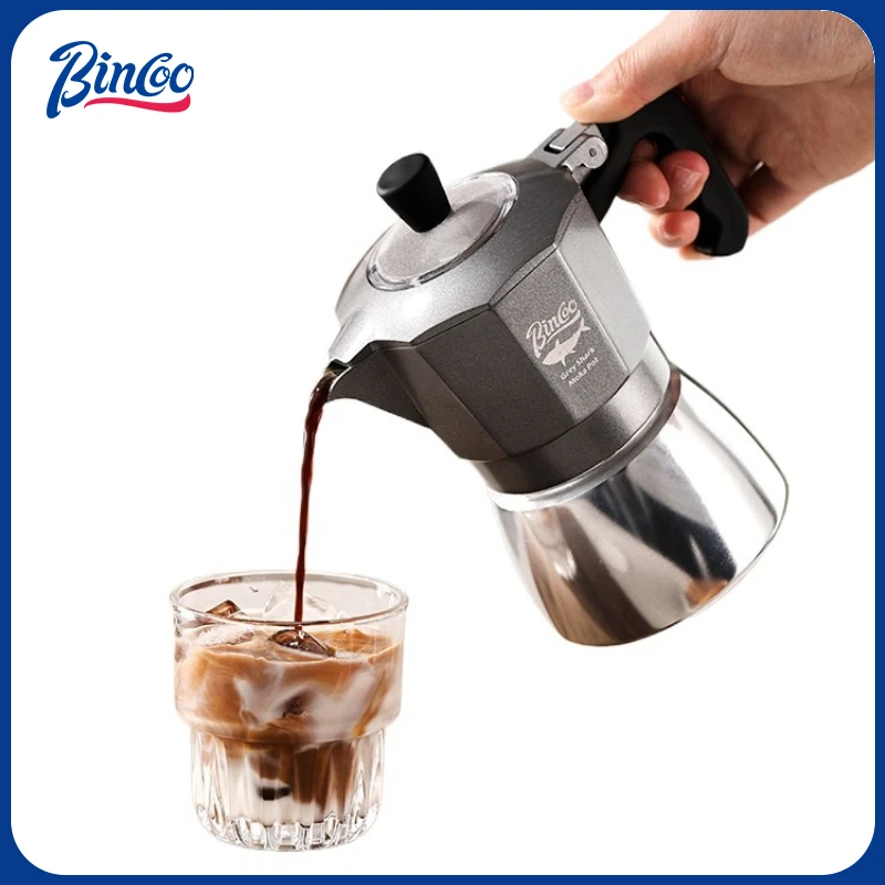 Coffee Equipment Tools - Cafetière Moka Bincoo à double valve