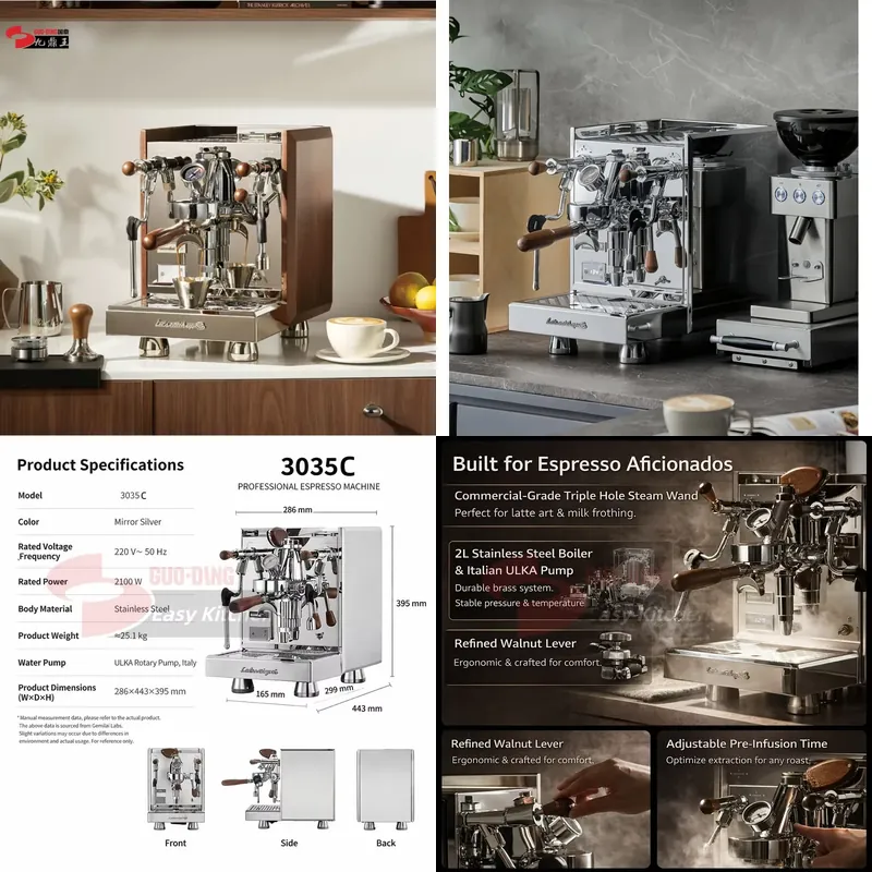Coffee Equipment For Business - 【CHIMU HOME】Machine à café expresso intelligente