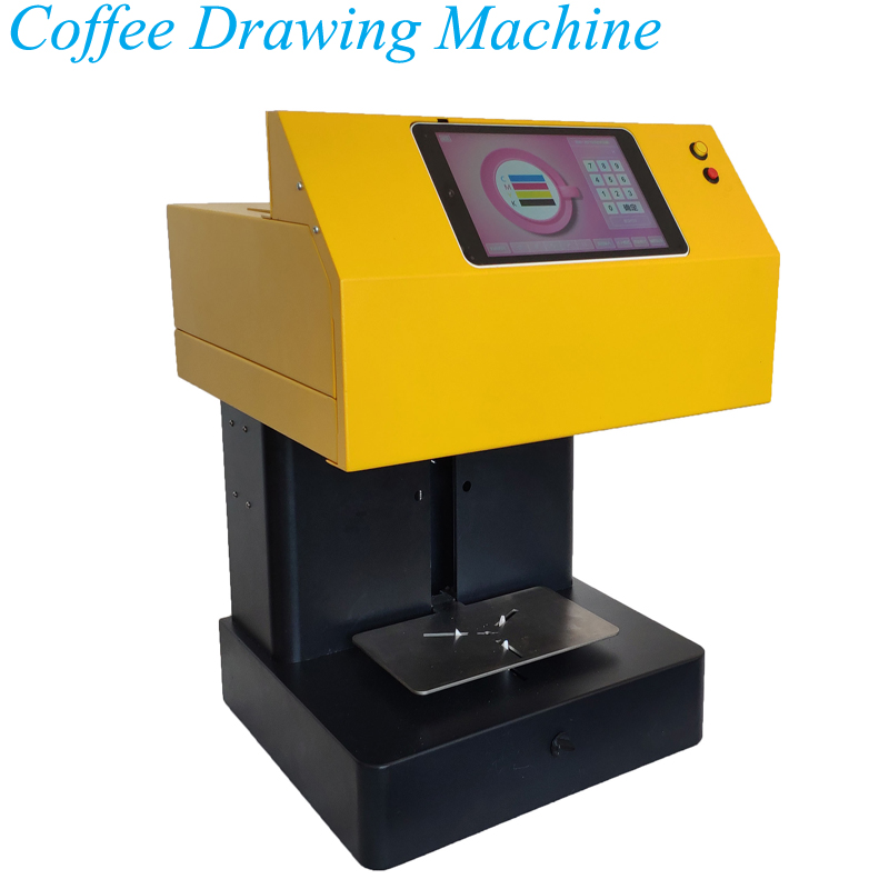 Coffee Equipment Drawing - Machine à Dessiner le Café Latte,