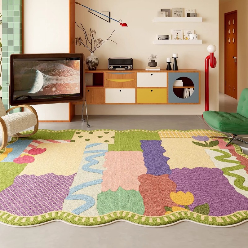 Coffee Equipment At Home - Tapis de salon abstrait motif Dopamine,