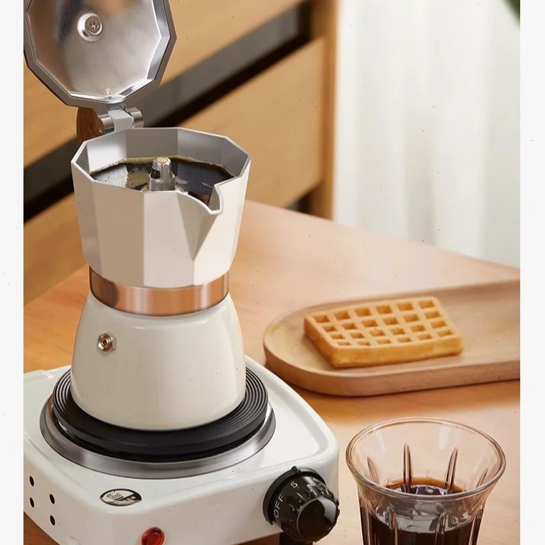 Coffee Equipment Tools - Pot Moka à fond rond à