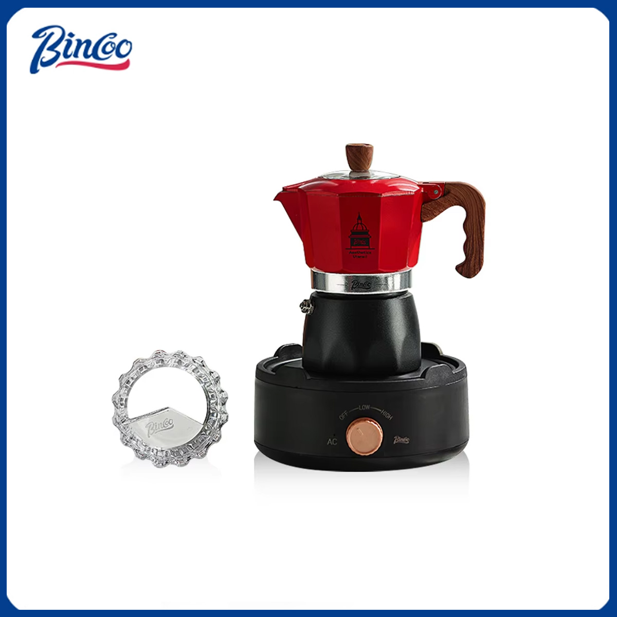 Bincoo Double Valve café Moka  - Coffee Equipment At Home avis et prix