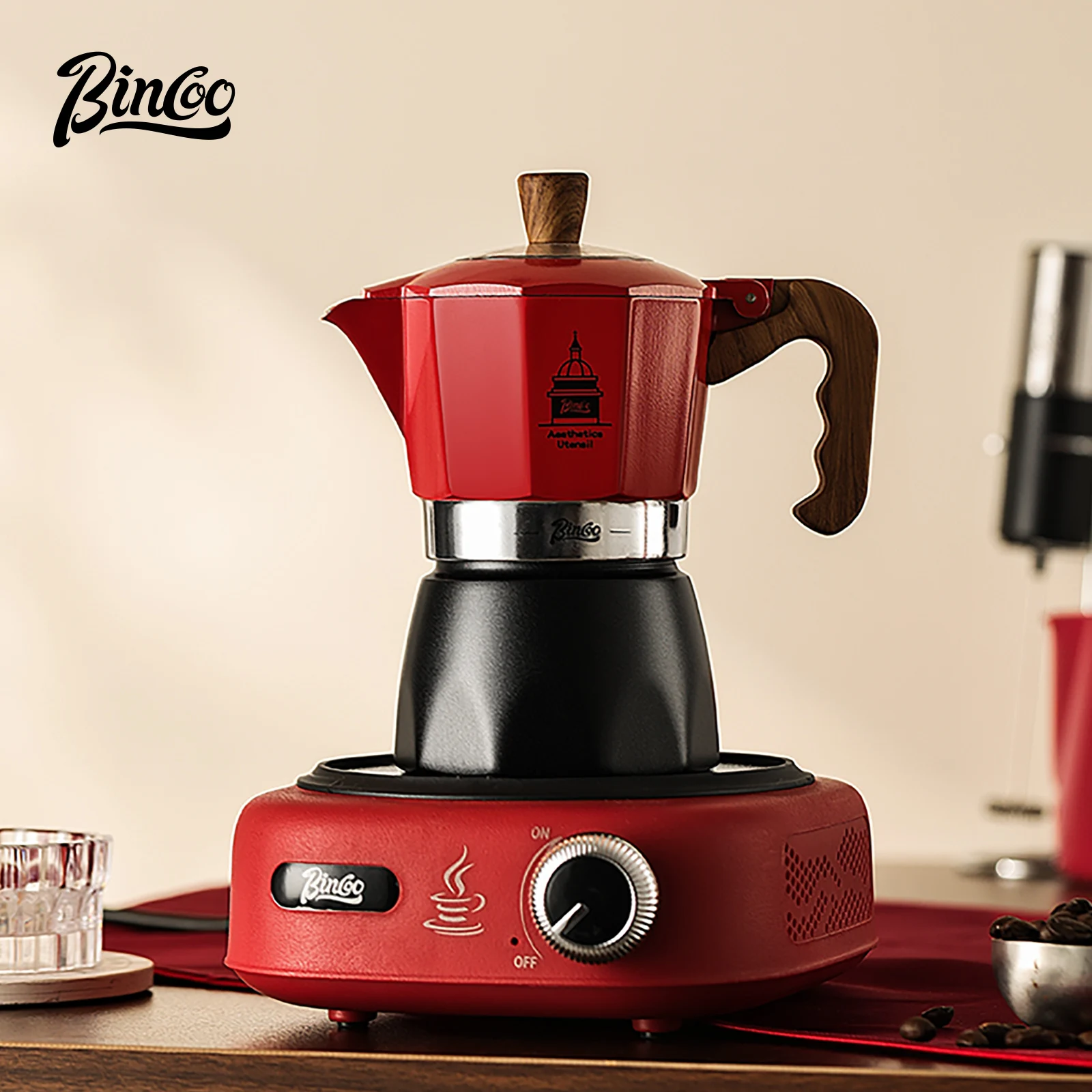 Bincoo Double Valve café Moka  - Coffee Equipment At Home avis et prix