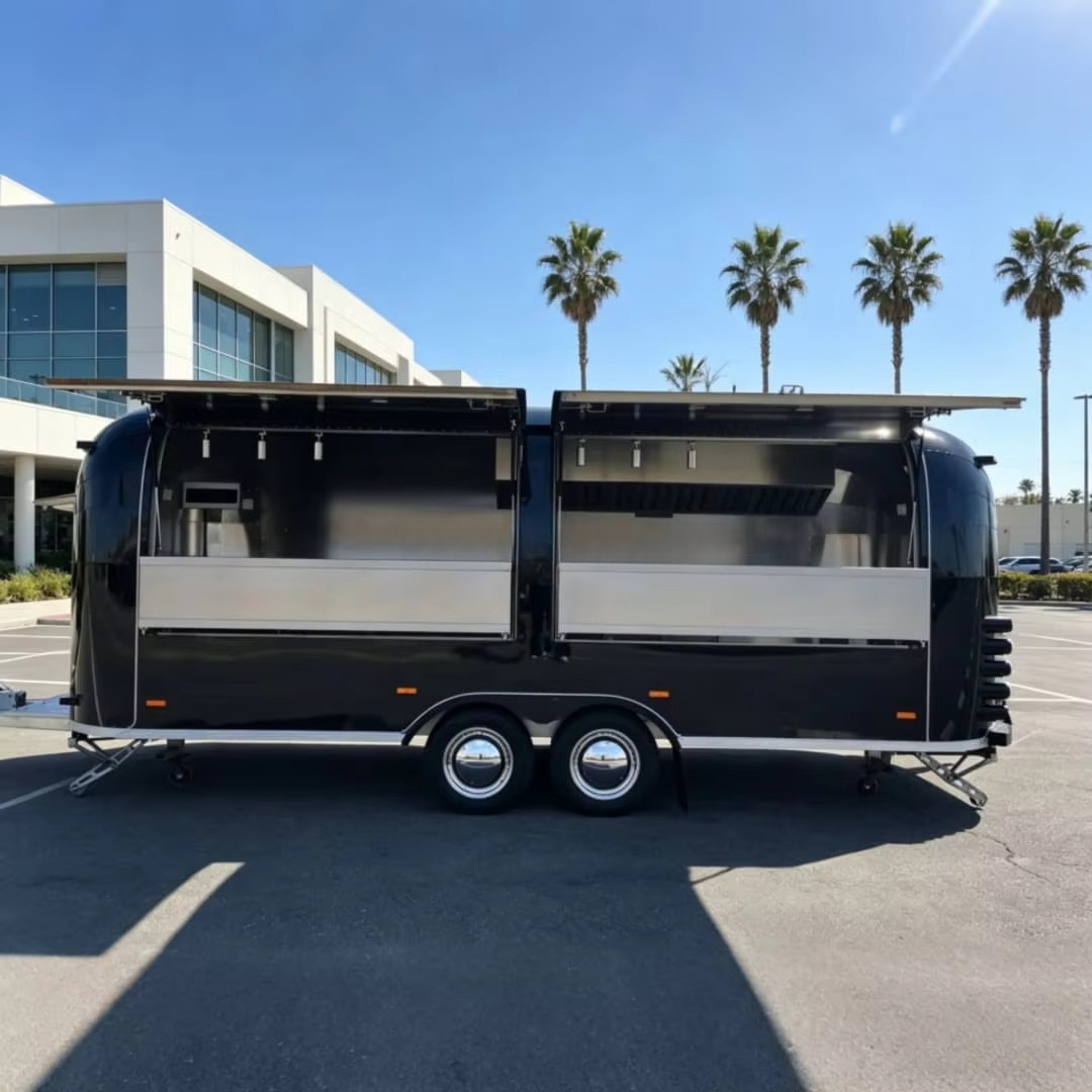 Remorque de restauration BBQ,  - Coffee Equipment In Uk avis et prix
