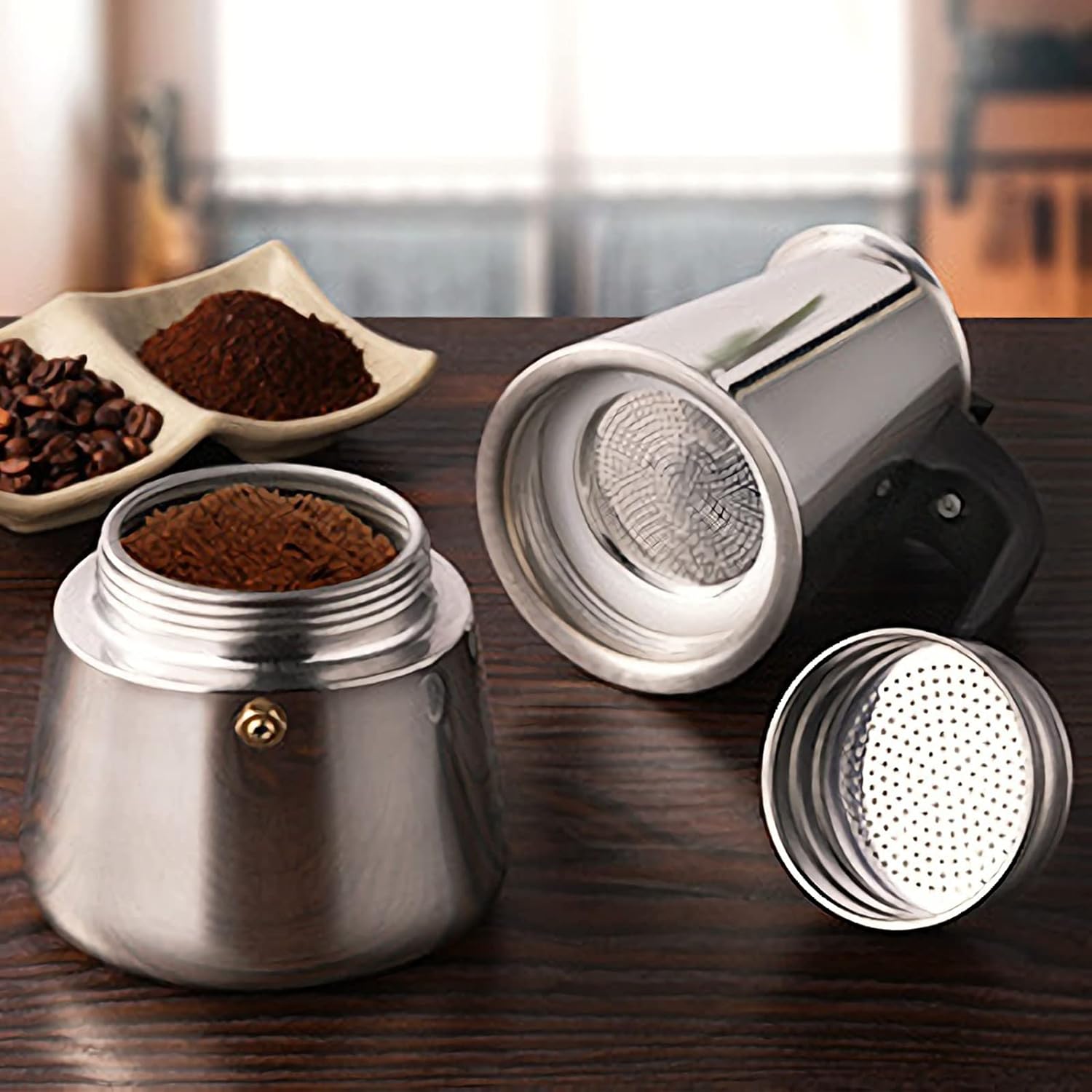 4/6/9 Tasses Moka Pot Caffe Ma - Coffee Equipment Tools avis et prix