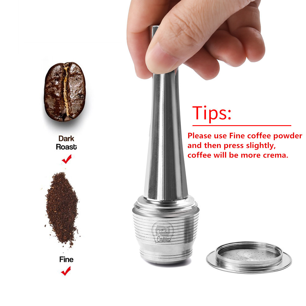 Capsules réutilisables en acie - Coffee Equipment Rack avis et prix