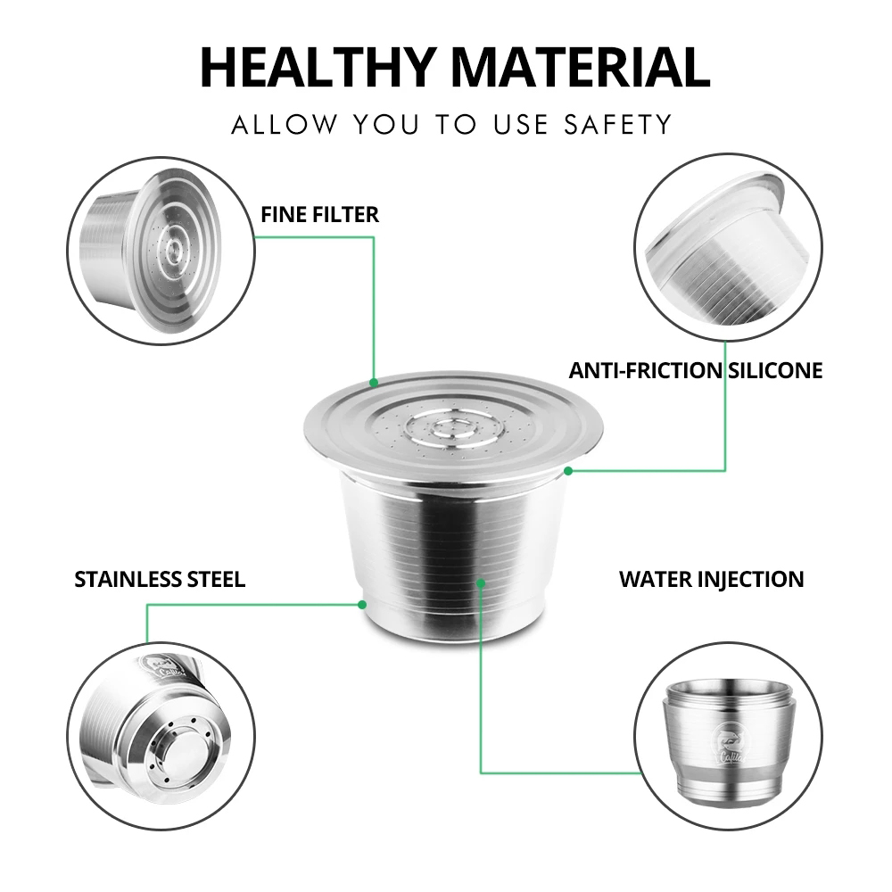 Capsules réutilisables en acie - Coffee Equipment Rack avis et prix
